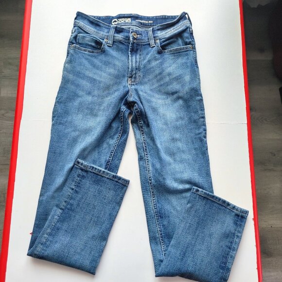 Warehouse One jeans men's size 28/32 denim blue athletic fit straight stretch - Picture 1 of 13